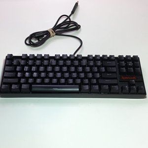 Redragon K552-1 Kumara Mechanical Gaming Keyboard CLEANED TESTED WORKS *SEE VID*